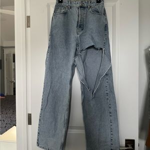 Topshop ripped jeans